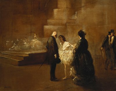 ダンスレッスン;ダンスレッスン、 作： Jean Louis Forain