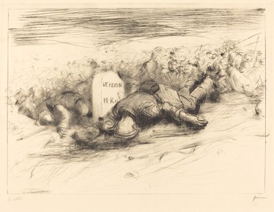 ジ・エンド - ヴェルダン 作： Jean Louis Forain