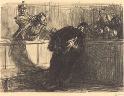 虐待された弁護士 作： Jean Louis Forain