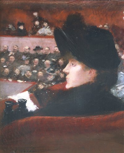 ロッジ 1880年頃 油彩・キャンバス 作： Jean Louis Forain