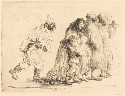The Notables (大皿) 作： Jean Louis Forain