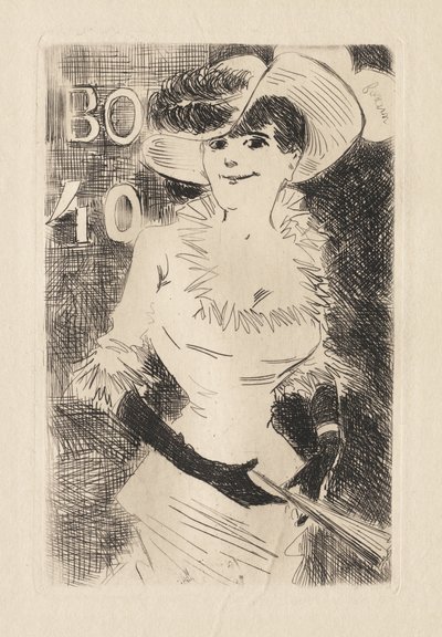 ウォーカー、1880-86。 作： Jean Louis Forain