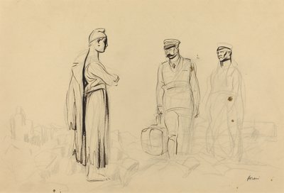 Toward Peace, c. 19141919. 作： Jean Louis Forain