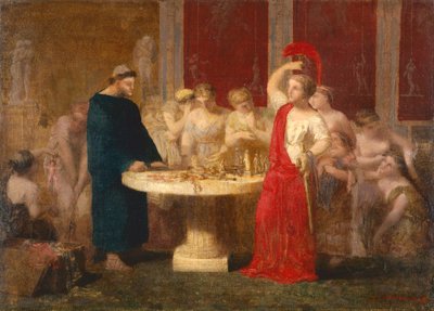ローマの女性 作： Jean Louis Hamon