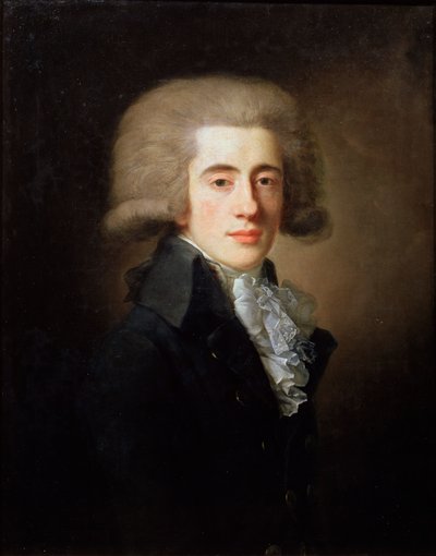 副首相ニキータパニンの肖像、1770年から1837年、1792年。 作： Jean Louis Voille