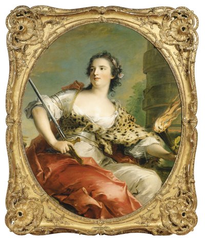 ラフォース、フォーティチュードの擬人化、1743 作： Jean Marc Nattier