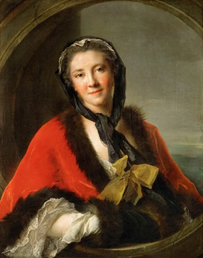 テッシン伯爵夫人、1741年。 作： Jean Marc Nattier