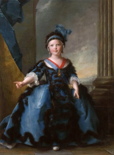 ルイ・ジョセフ・ザビエル、ブルゴーニュ公1751-1761 作： Jean Marc Nattier