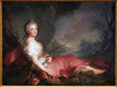 ディアーヌのアデライド夫人 - ジャン・マルク（Jean-Marc）・ナティエ（1685-1766）の絵画、油彩・キャンバス 作： Jean Marc Nattier
