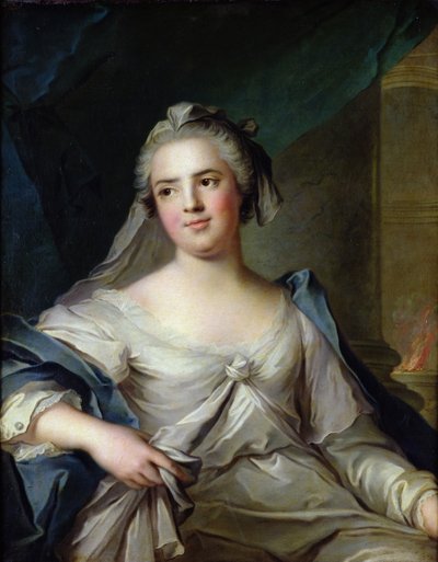 ヴェスタルの聖母としてのヘンリー夫人、1751年 作： Jean Marc Nattier
