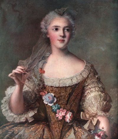 マダムソフィー、ルイ15世の娘、1909年。 作： Jean Marc Nattier