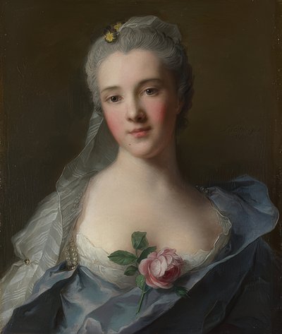 マノンバレッティ。 1757 作： Jean Marc Nattier