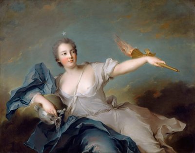 マリーアンドネスル、ラトゥールネルのマルキオネス、シャトールー公爵夫人1717-1744 作： Jean Marc Nattier