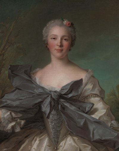 マリーフランソワーズドゥラクロプドセントアブレ、マルキーズダルジャンス1714年、1744年生まれ。 作： Jean Marc Nattier