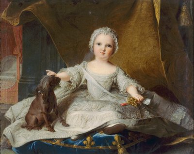 フランスのマリー・ゼフィリーヌ 作： Jean Marc Nattier