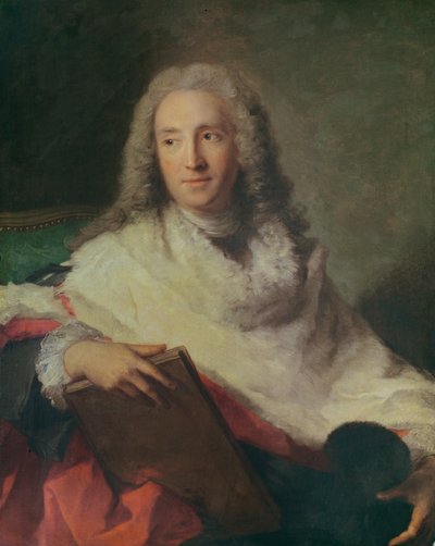 ギヨームジョセフドゥレスピネの肖像 作： Jean Marc Nattier