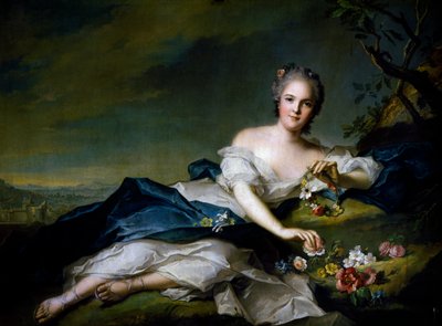 フランスのアンリエッタ・マリアの肖像（パリ 作： Jean Marc Nattier