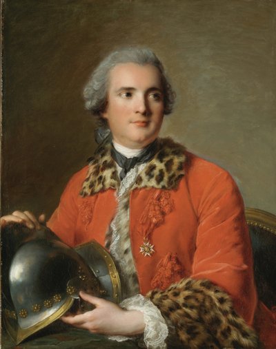 ジャン=ヴィクトール・ド・ロシュシュアール・ド・モルテマートの肖像1712-1771、1756 作： Jean Marc Nattier