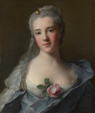 マノンバレッティの肖像17401776、1757 作： Jean Marc Nattier