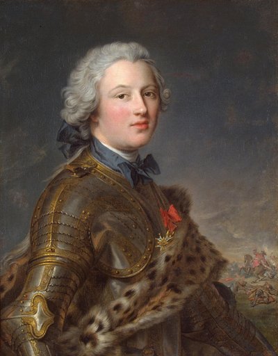 ピエールヴィクトルの肖像、ブリュンシュタット1722-1794年、18世紀の後半。 作： Jean Marc Nattier