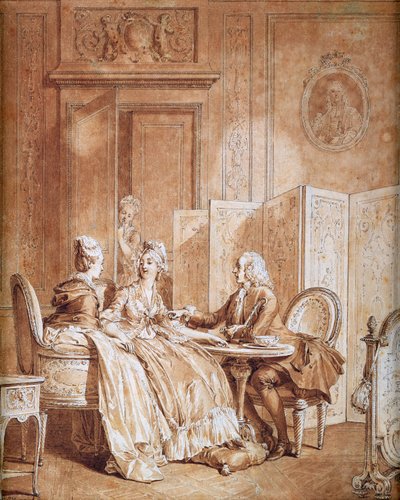 妊娠宣言（1577481も参照） 作： Jean Michel the Younger Moreau