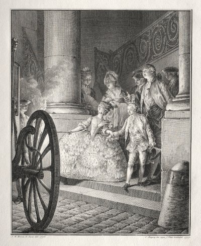 Restive of Breton: The Little Godparents 作： Jean Michel the Younger Moreau