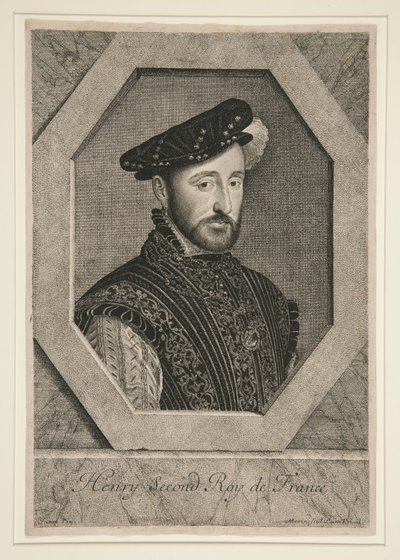 アンリ 2 世、フランス王 (1519 年 - 1559 年) 作： Jean Morin