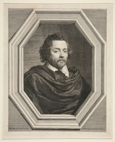 ヤン・バプティスト・クリスティン、スペイン王の全権大使の息子、メールベック男爵 (1630-1690) 作： Jean Morin