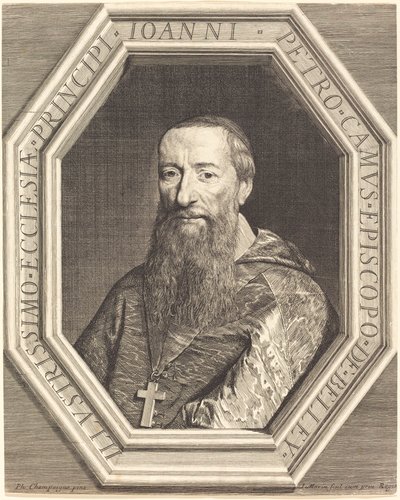 ジャン＝ピエール・カミュ 作： Jean Morin after Philippe de Champaigne