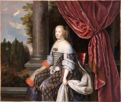 フランス語：マリー＝テレーズ・ドートリッシュ、スペイン王太子、フランス王妃（1638-1683） オーストリアのマリー・テレーズ（王室衣装 作： ジャン・ノクレ