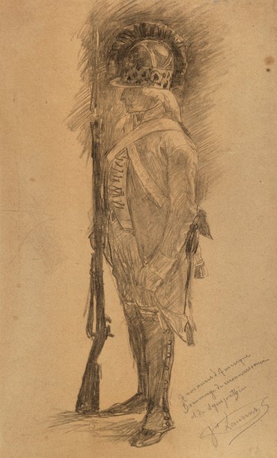 兵士 作： Jean Paul Laurens