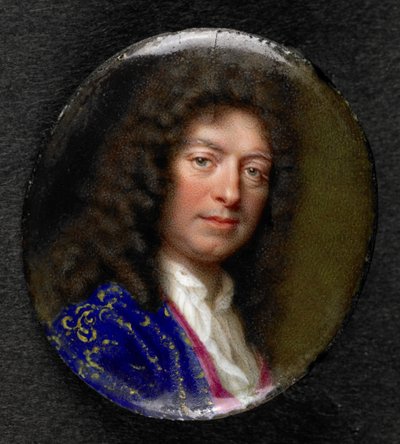 男の肖像 作： Jean Petitot (le vieux) (attributed to)