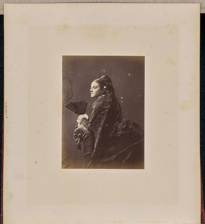 [女性の肖像］ 作： Jean Pierre Bertrand Eugène Pégot Ogier