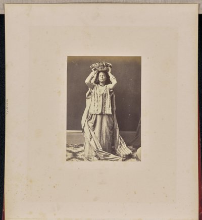 [女性の肖像］ 作： Jean Pierre Bertrand Eugène Pégot Ogier