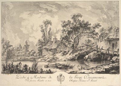 風景、1759。 作： Jean Pierre Houel