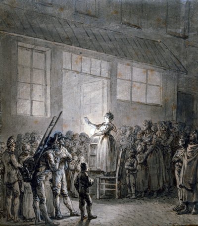 19世紀の人気歌手 作： Jean Pierre Norblin de La Gourdaine