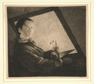自画像 作： Jean Pierre Norblin