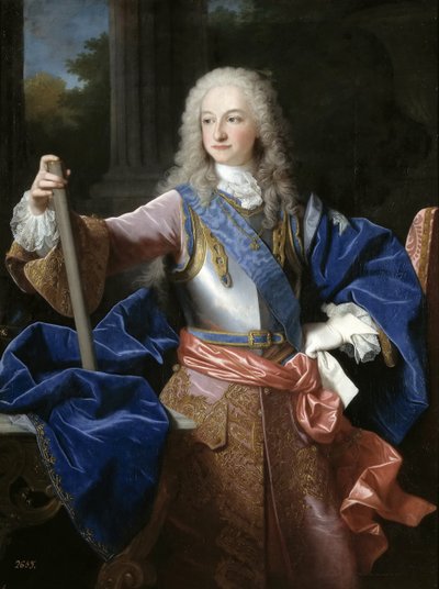 スペインのルイ1世1707-1724、プリンスオブアストゥリアス、1723年。 作： Jean Ranc