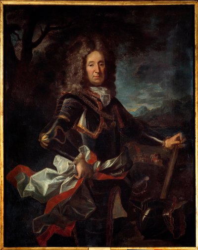 シャルル4世の息子であるヴォーデモン公シャルル・アンリ・ド・ロレーヌ（1649-1723）の肖像。ジャン・ラン（1674-1735）による絵画 作： Jean Ranc
