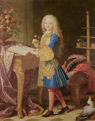 シャルル3世の肖像、1725-35年頃（キャンバスに油彩） 作： Jean Ranc