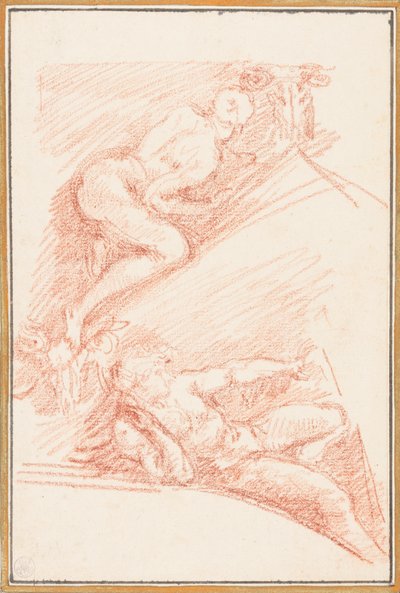 システィーナ礼拝堂の天井画 作： Jean Robert Ango