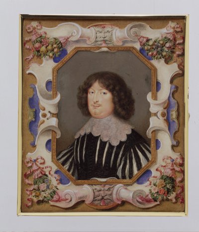 ある男の肖像」1628年頃 作： Jean Saillant