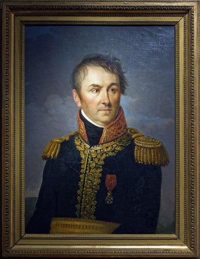 大きな制服を着た少将 1800-15年頃（油彩・キャンバス 作： Jean Sebastien Rouillard
