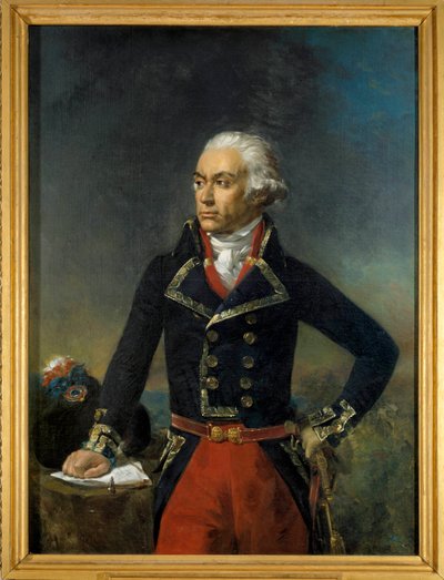 北方軍総司令官シャルル・フランソワ・デュムリエスの肖像 1792年（1739-1823） ジャン・セバスティアン・ルイヤール（1789-1852）作画 1835年 Sun.1,35x1 m. 作： Jean Sebastien Rouillard