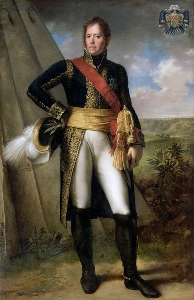 ミッシェル・ネイ元帥の肖像1769-1815 作： Jean Sebastien Rouillard