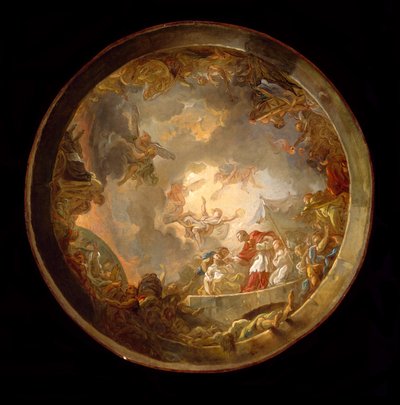 ペストの犠牲者に出席した聖カルロボロメオ、1778年 作： Jean Simon Berthelemy