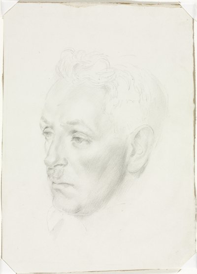 男の頭 作： Jean Ulen
