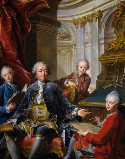 ムッシュ・カレ・ド・カンデと3人の息子たち 作： Jean Valade