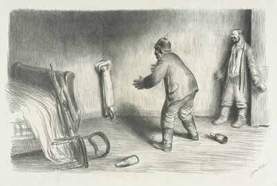 失われた、1914年。 作： Jean Veber