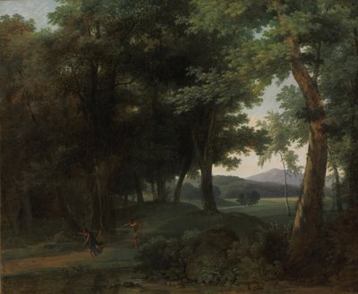 アポロとダフネのいる森、1810年 作： Jean Victor Bertin